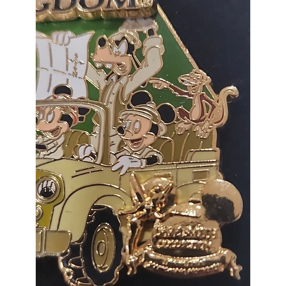 Disney Pin Animal Kingdom Opening Dave Smith Collection Safari Ride LE 48622 WDW